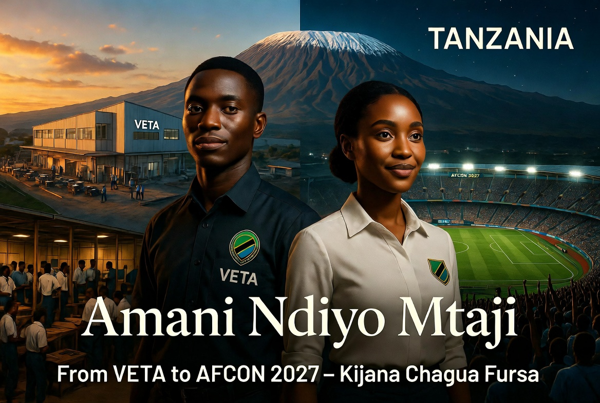 Amani Ndiyo Mtaji: Kutoka VETA hadi AFCON 2027, Kijana Chagua Fursa