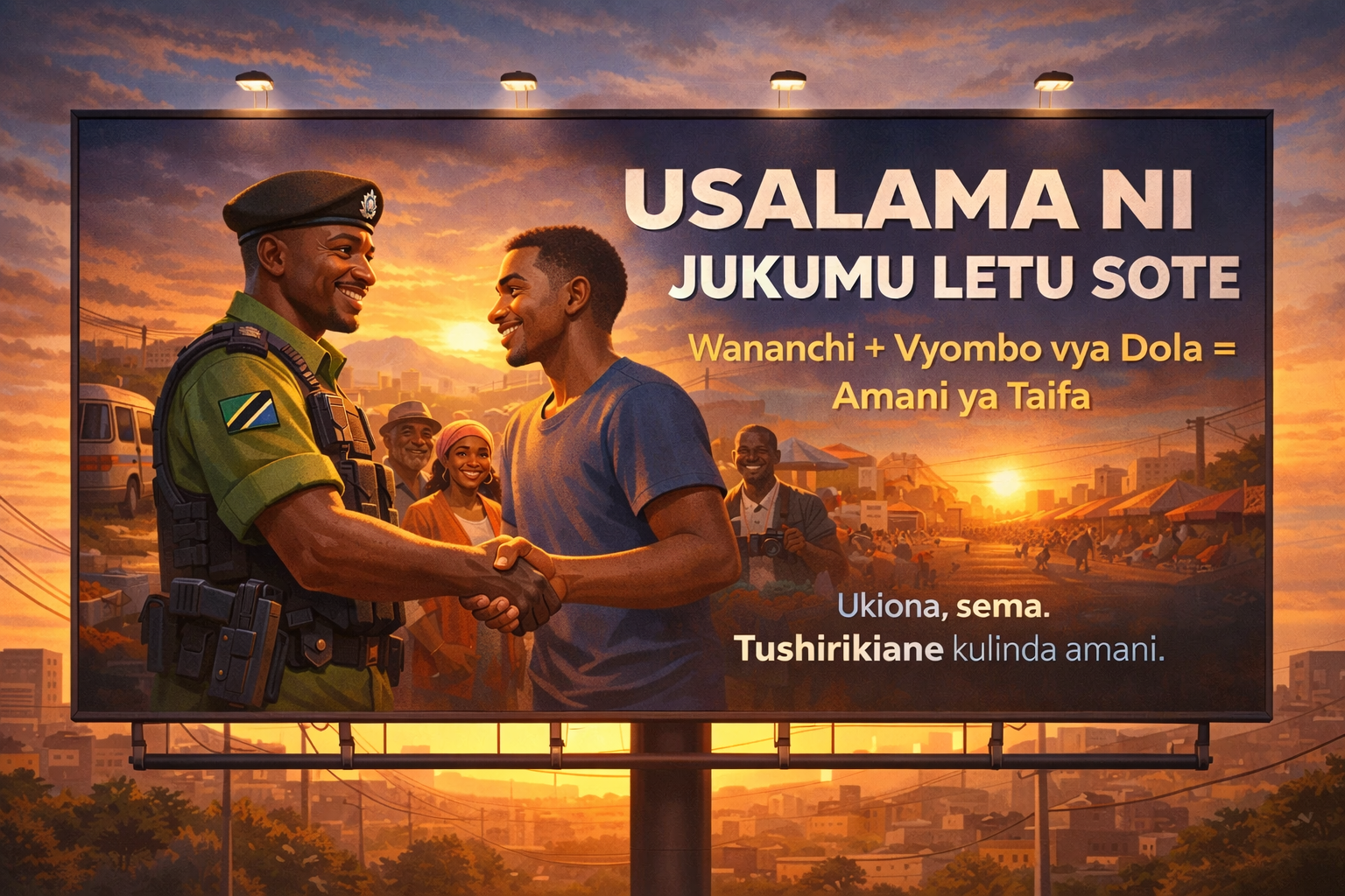 USALAMA WETU NI JUKUMU LETU
